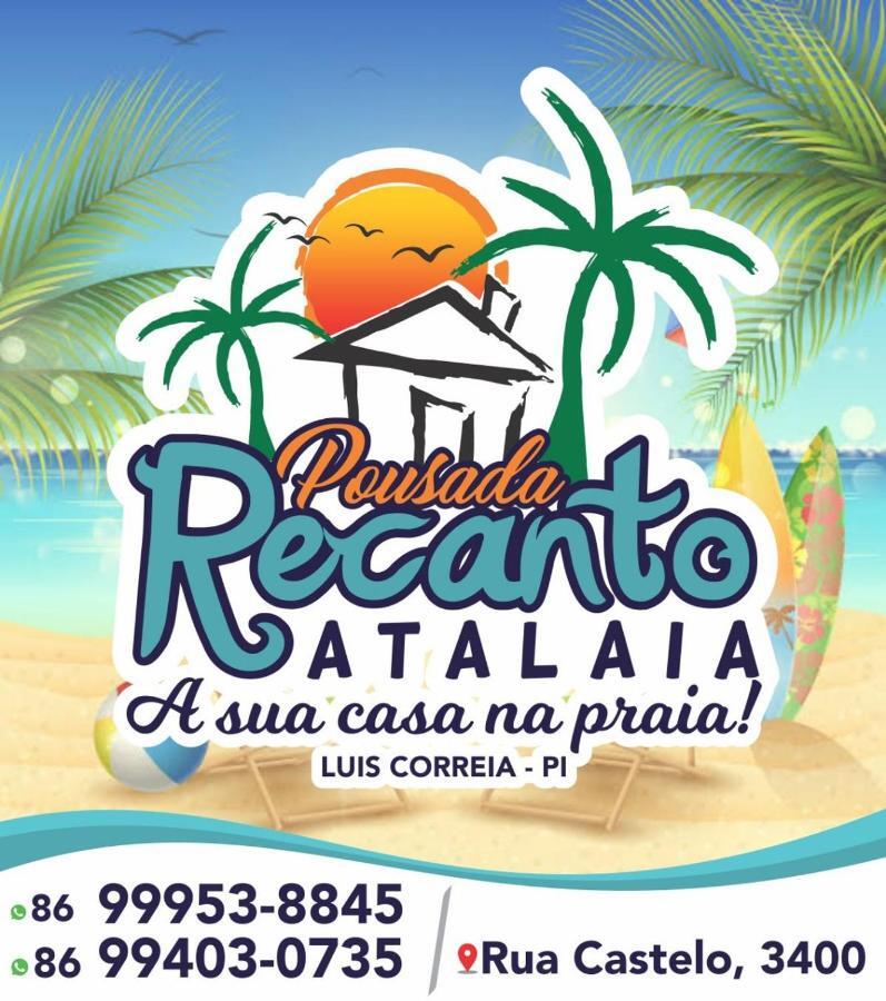Pousada Recanto Atalaia Luís Correia Exterior foto